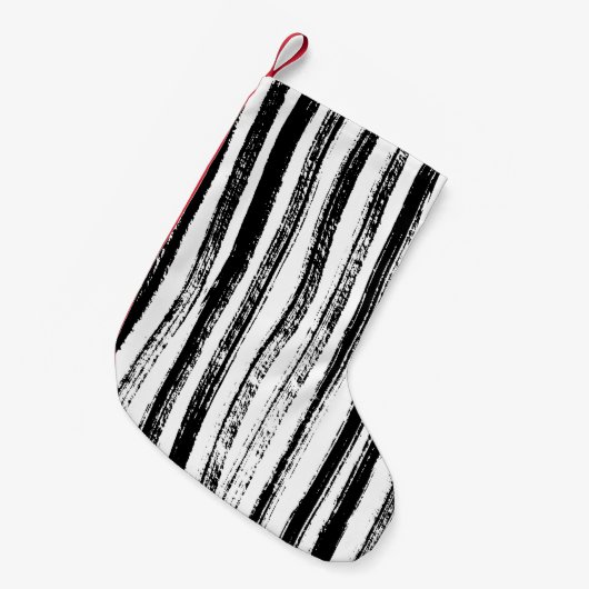 Zebra Kleiner Weihnachtsstrumpf (Vorderansicht (hängend))