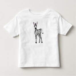 Zebra Kleinkind T-shirt