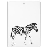 Zebra Klemmbrett (Rückseite)
