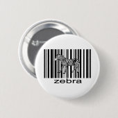 Zebra-Knopf Button (Vorne & Hinten)