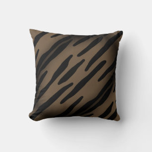 Zebra-Koordinaten für rustikale Kissen