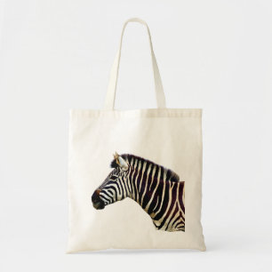 Zebra-Kopf zur Schulter Tragetasche