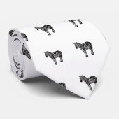 ZEBRA KRAWATTE (Gerollt)