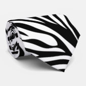 Zebra Krawatte (Gerollt)