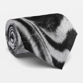 Zebra Krawatte (Gerollt)