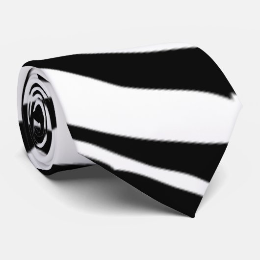 Zebra-Krawatte Krawatte (Gerollt)