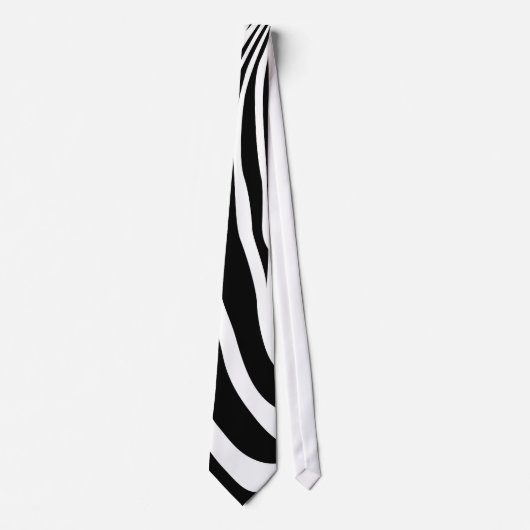 Zebra-Krawatte Krawatte (Vorderseite)