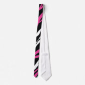 Zebra-Krawatte Krawatte (Rückseite)