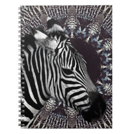 Zebra-Kunst-Notizbuch Notizblock