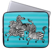 Zebra Laptop Case Sleeve (Vorderseite)