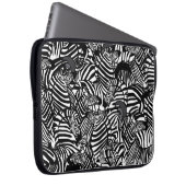 Zebra Laptop Sleeve Case (Vorne Rechts)