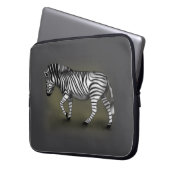 ‚Zebra‘ Laptopschutzhülle (Vorderseite Links)