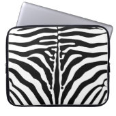 Zebra Laptopschutzhülle (Vorderseite)
