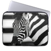 Zebra Laptopschutzhülle (Vorderseite)