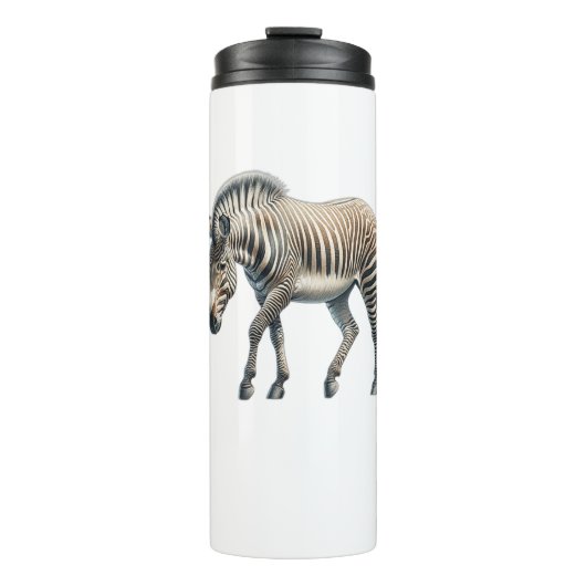 Zebra Leak Proof Thermal Tumbler Thermosbecher (Vorderseite)