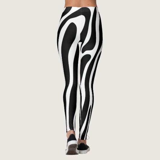 Zebra Legging Leggings (Rückseite)