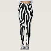 Zebra Legging Leggings (Vorderseite)