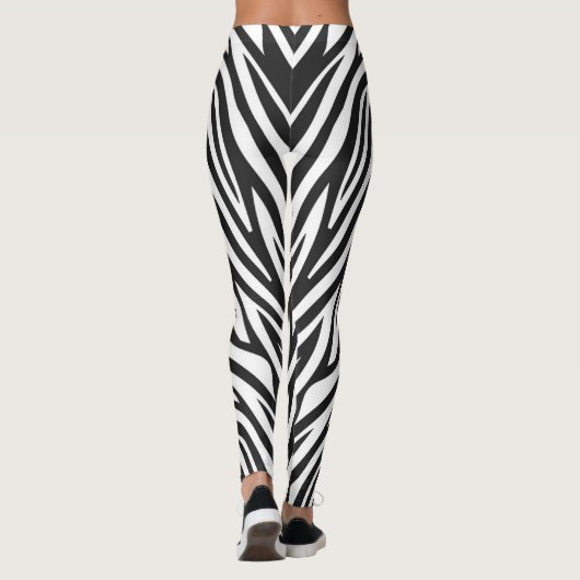 Zebra Leggings (Rückseite)