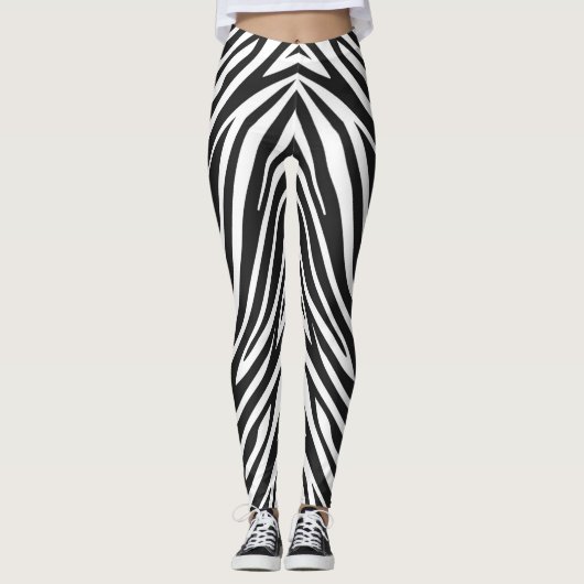 Zebra Leggings (Vorderseite)