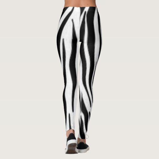 Zebra Leggings (Rückseite)