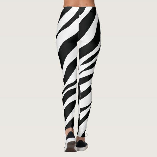Zebra Leggings (Rückseite)
