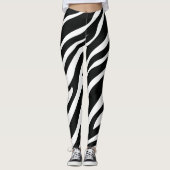 Zebra Leggings (Vorderseite)