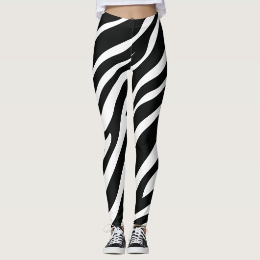 Zebra Leggings (Vorderseite)