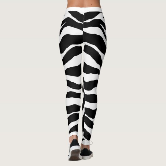 Zebra Leggings (Rückseite)