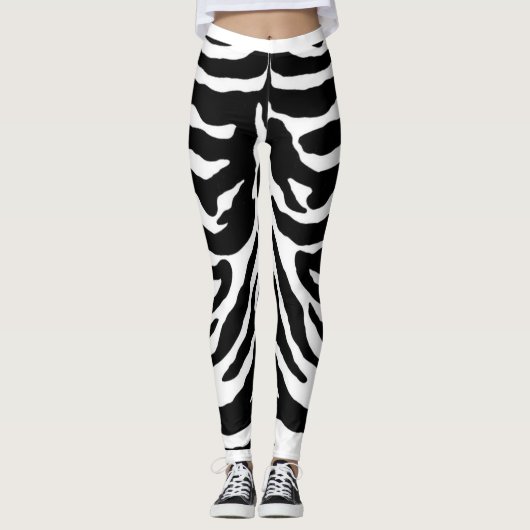 Zebra Leggings (Vorderseite)