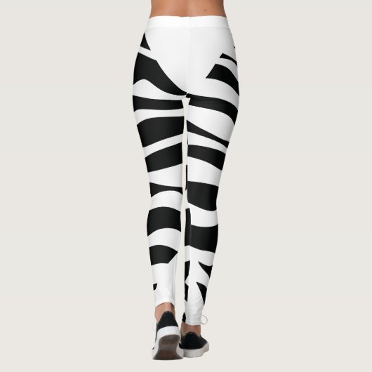 Zebra Leggings (Rückseite)