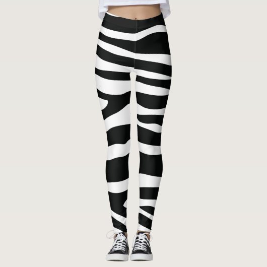 Zebra Leggings (Vorderseite)