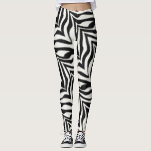 Zebra Leggings (Vorderseite)