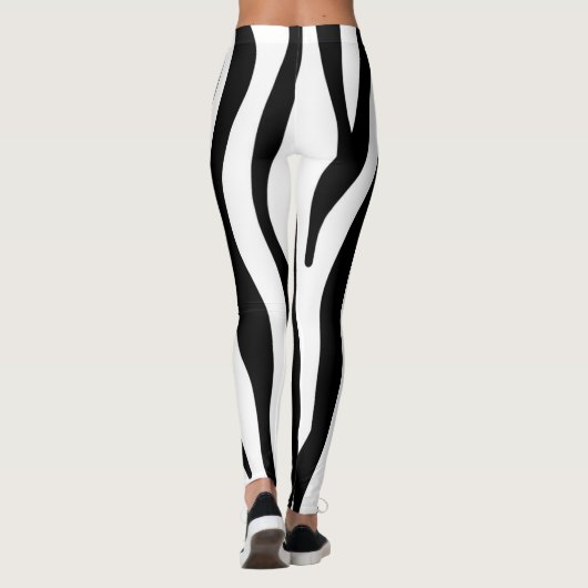 Zebra Leggings (Rückseite)