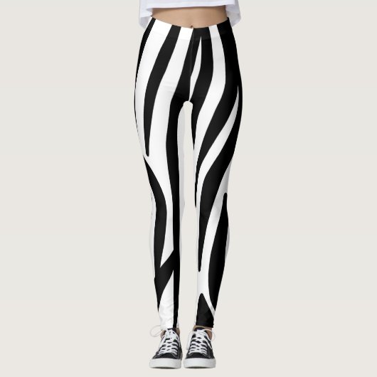 Zebra Leggings (Vorderseite)
