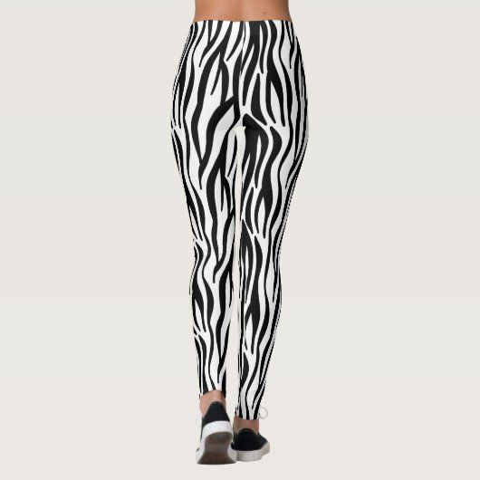 Zebra Leggings (Rückseite)