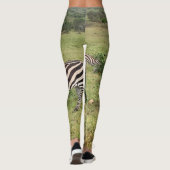 Zebra Leggings (Rückseite)
