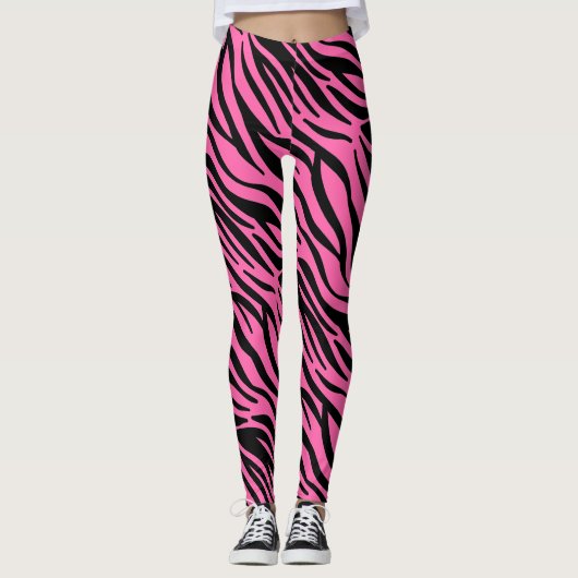 Zebra-Leggings Leggings (Vorderseite)