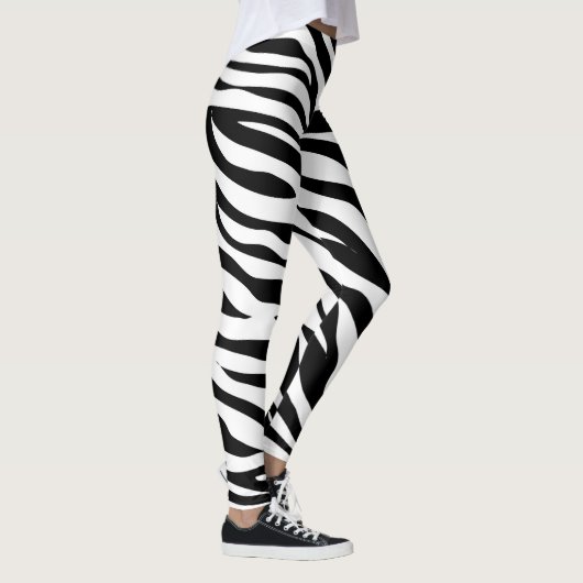 Zebra-Legierung Leggings (Rechts)
