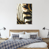Zebra Leinwanddruck (Insitu (Schlafzimmer))