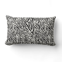 Zebra-Lendenkissen 33 cm x 53 cm