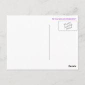 Zebra, Leopard Boy Baby Dusche Danke Postkarten (Rückseite)