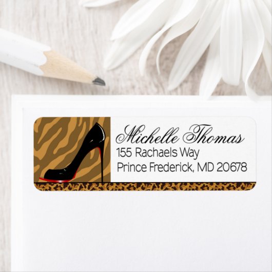 Zebra Leopard Stiletto Party (Insitu)