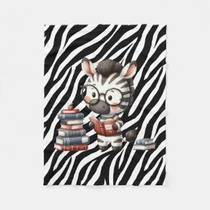 Zebra-Lesebücher. Fleecedecke
