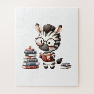 Zebra-Lesebücher. Puzzle