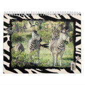 Zebra-Liebe 2021 Kalender (Titelbild)