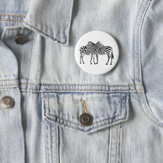 Zebra-Liebe Button (Beispiel)