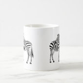Zebra-Liebe Kaffeetasse (Mittel)