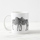 Zebra-Liebe Kaffeetasse (Links)