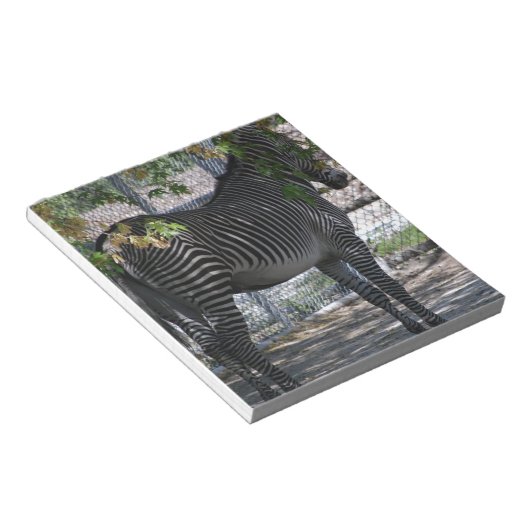 Zebra-Liebe Notizblock (angewinkelt)