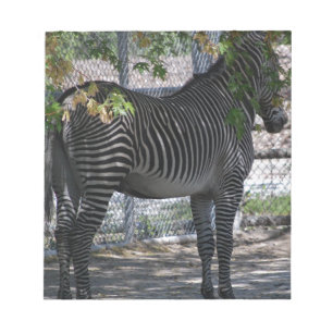 Zebra-Liebe Notizblock